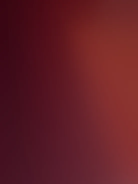 A red gradient background transitioning from dark to light from left to right.