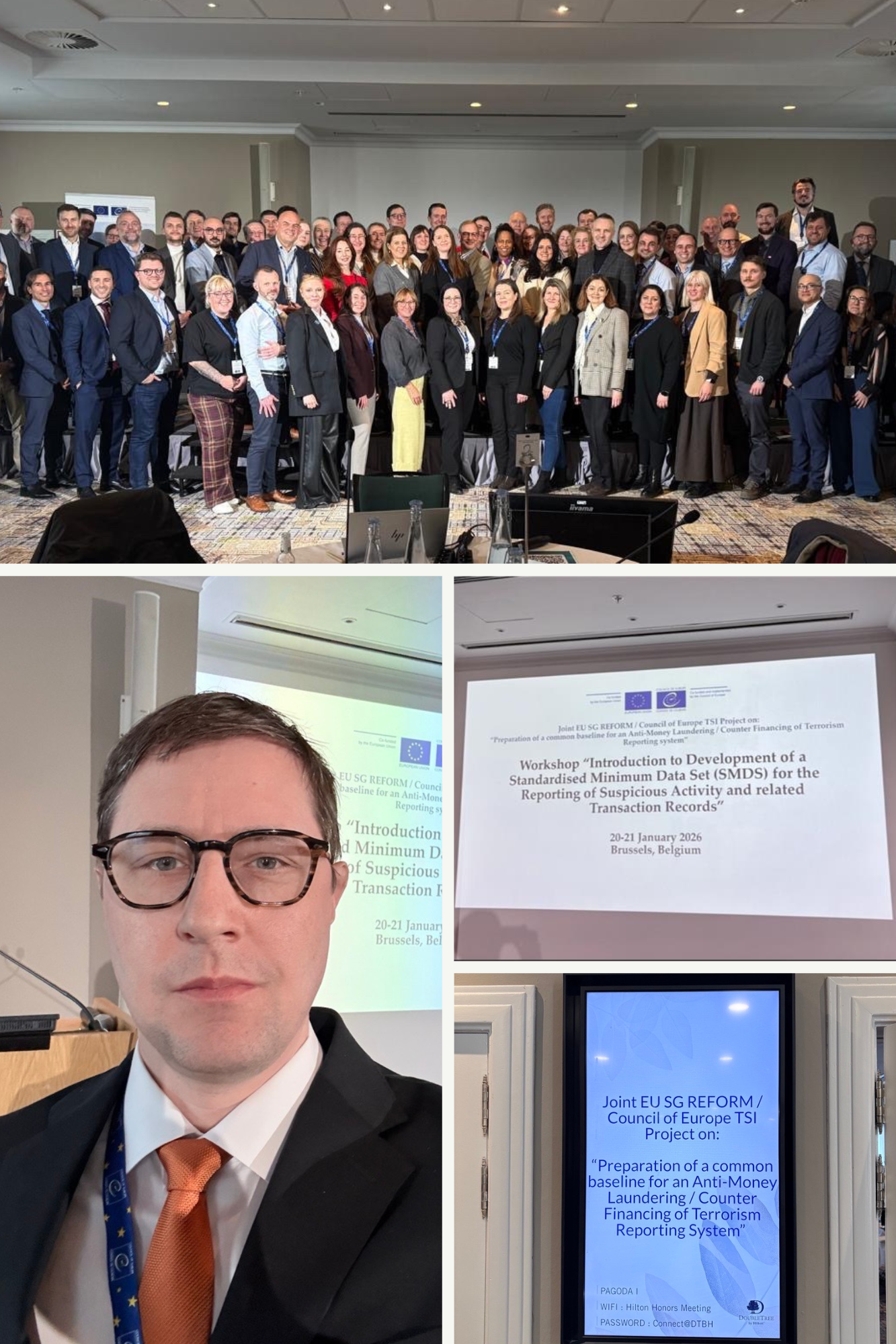 Jesper Thor deltar i Europarådets workshop